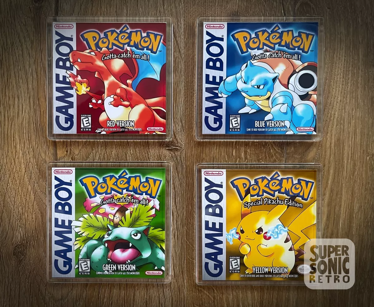 Buy Pokemon Coaster Collection Pokemon Red Green Blue Yellow 4 Set