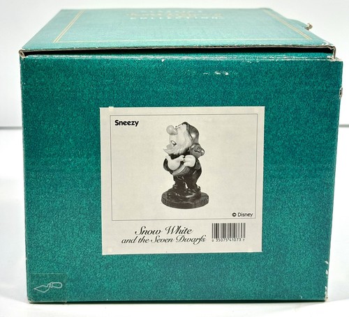 NEW WDCC Disney Sneezy "Ah-Choo!" Snow White and the Seven Dwarfs w/ COA - Picture 12 of 13