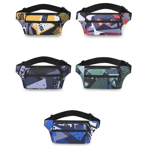 Nylon Polyester Men Waist Bag 5 Colors Male Shoulder Bag Crossbody Bag Unisex