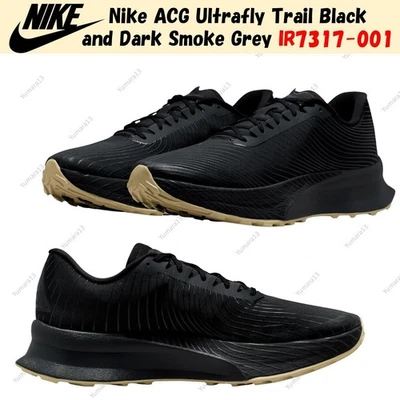 Taille homme Nike ACG Ultrafly Trail noir et gris fumé foncé IR7317-001 - Photo 1/4