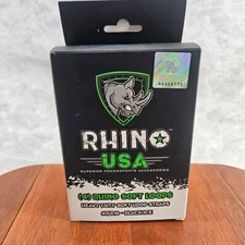 Rhino USA 4 Pack Soft Loop Heavy Duty Tie Down Straps Black Ice RLB10