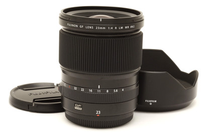 Fuji FUJIFILM GF 23mm f4 R LM WR Lens with Hood #50928 | eBay