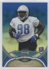 2011 Bowman Sterling Blue Refractor 93/99 Nick Fairley #4 1h3