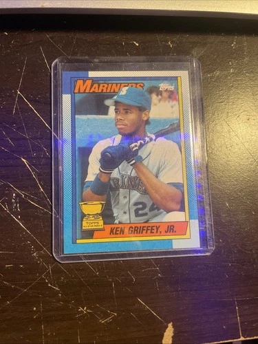 1990 Topps All-Star Rookie Cup Ken Griffey Jr. #336 MLB Bloody Scar Error Card