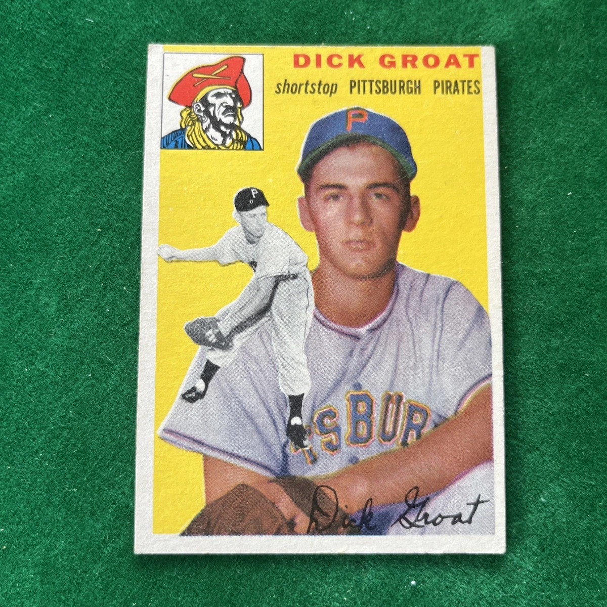 Dick Groat Baseball 1954 Season Sports Trading Cards & Accessories