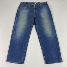 Vintage Levis 550 Jeans Mens 40x30 Blue Relaxed Fit Tapered Denim Red Tab 90s