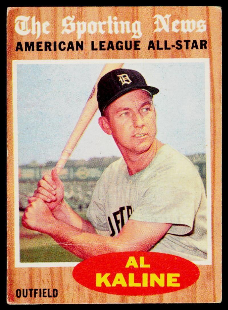 1962 Topps #470 Al Kaline