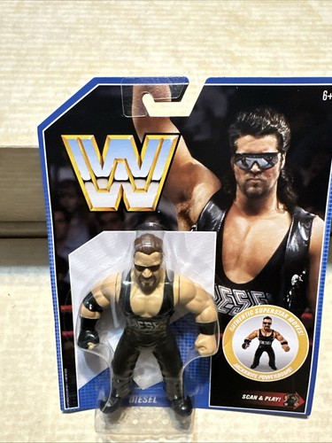 WWE MATTEL RETRO DIESEL SERIES 10 WRESTLING ACTION...