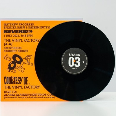 Matthew Progress - Reverb Live Black Vinyl