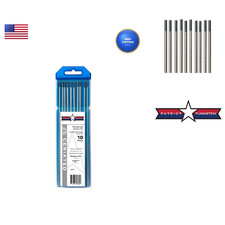 Patriot Tungsten Tig Welding Electrodes 2 Ceriated Wc20 Ewce-2 Grey 1/16 10 Pack