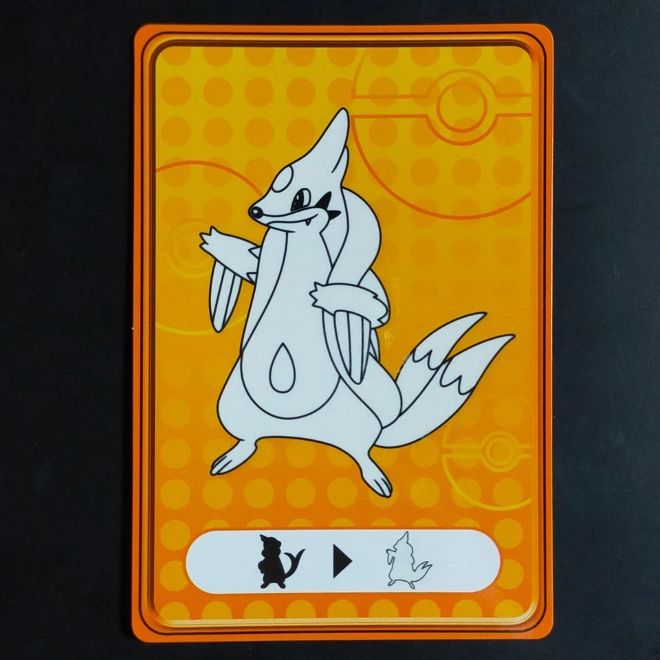 Pokémon Diamond & Pearl Glow-in-the-Dark Floatzel Card Fluorescent H Used - Image 4 of 4