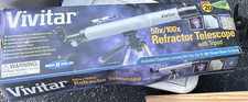 Vivitar 50x/100x Refractor Telescope 100x Max Magnification with Tripod