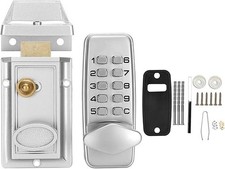 NEW In Box Code Door Lock, Push Button, Keyless Lock , Manual Door Lock