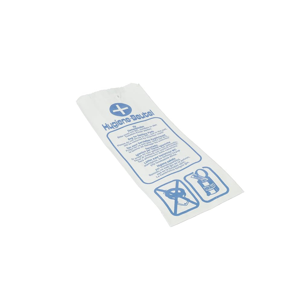 Fornitura 1000 Sacchetti Igienici in Carta 12x28cm per Comunità