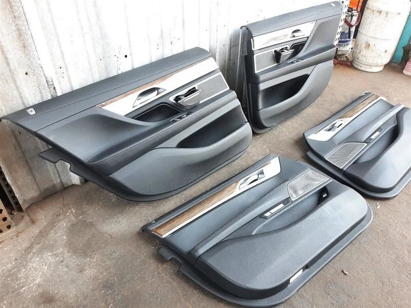 Juego de 4 paneles puerta izquierda derecha trasera bmw g11 740i 750i negro Foto 4 de 4