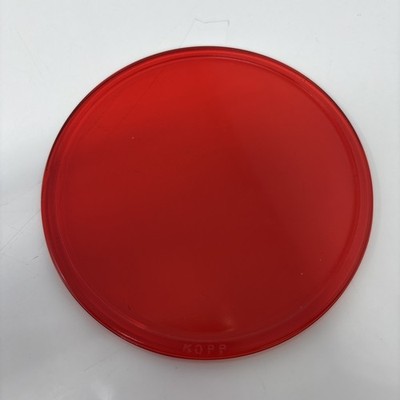 Vintage Flat KOPP GLASS RED LENS