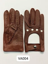 Men’s Chauffeur Driving Leather Gloves Size S