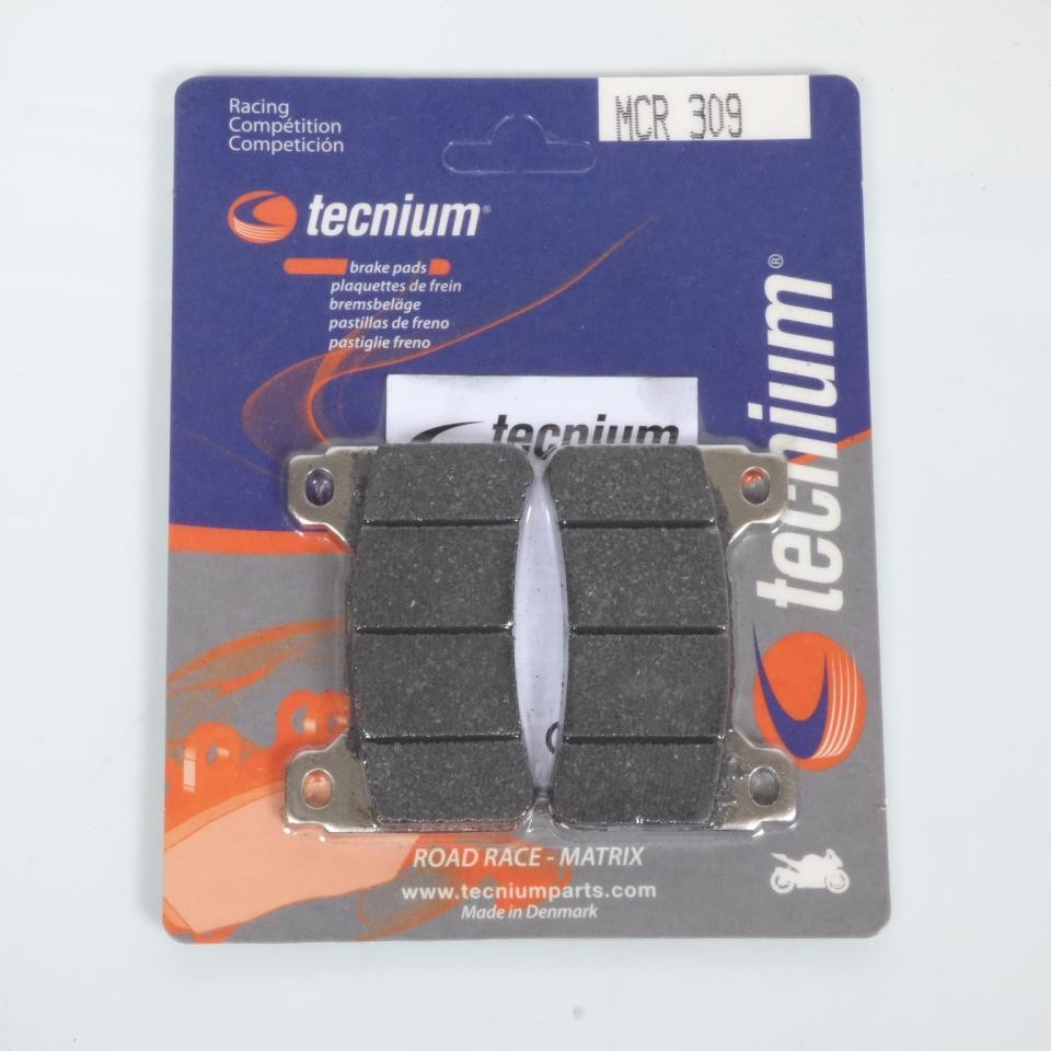 Plaquette de frein Tecnium MCR309 pour moto Honda CBR1000RR 2006-2014 Avant