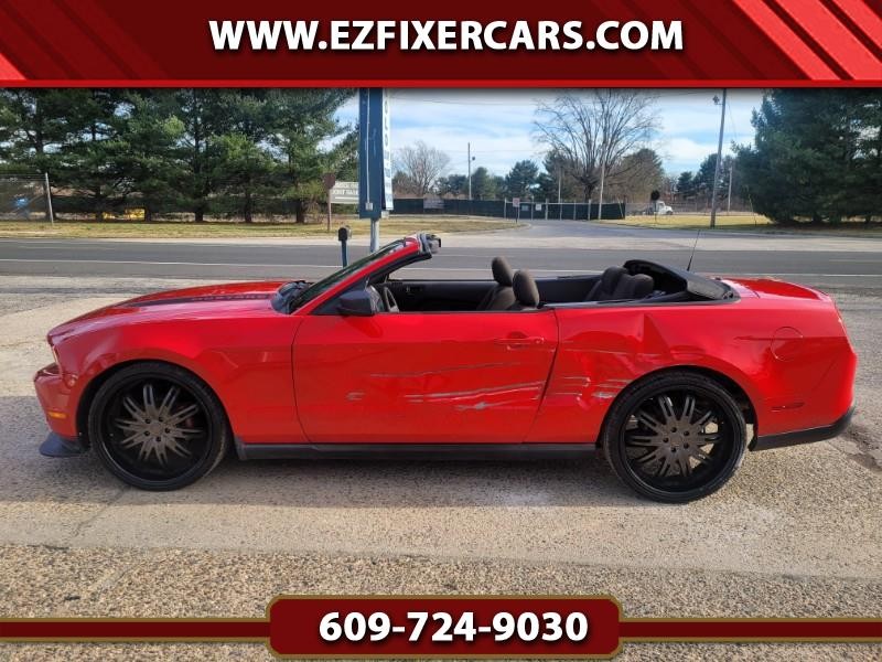 2010 Ford Mustang V6 Convertible Salvage Repairable Does...