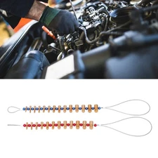 Bolt and Thread Size Gauge 14 Inch and 12 Metric Male Female Thread Checker