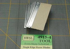 Northwest Shortline Single-Edge Razor Blades For Chopper 53-494 Sold Se 4915-4