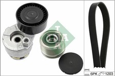 Schaeffler INA Keilrippenriemensatz 529 0009 20 für RENAULT KANGOO 2 KW0 FW0 3 4