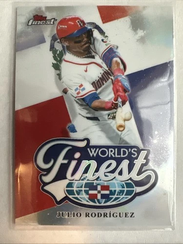 2026 Topps Finest Julio Rodriguez Refractor (RAW)