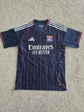 Adidas Olympic Lyonnais 2025-2026 Away Jersey Sz XL