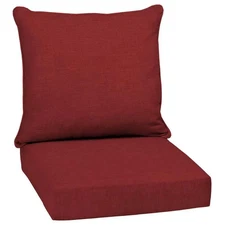 ARDEN SELECTIONS Lounge Chair Cushion Deep Seating Outdoor UV Resistant 2-Piece