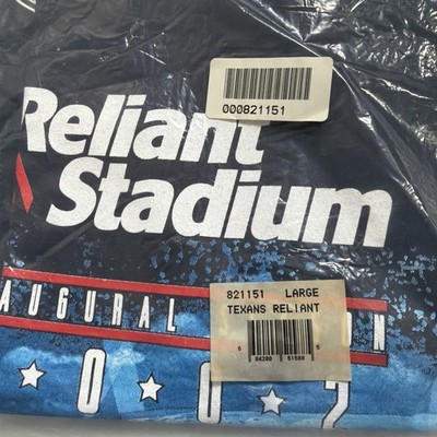VTG 2002 Reliant Stadium Inaugural Season Houston Texans T Shirt