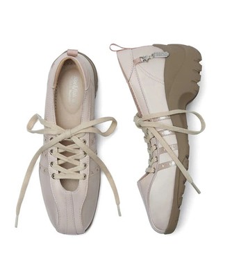 NEW Rockfish Weatherwear × ILLIT BLISS HEEL LACEUP SNEAKERS PINK