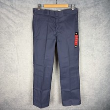 Dickies Pants Mens 34x30 874 Original Fit Workwear Navy NEW