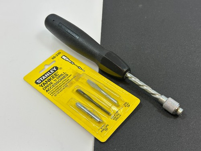 #ad 🇺🇸 Stanley Tools USA 03 049 Yankee Push Drill w 68 330 Drill Attachment Kit $57.99
