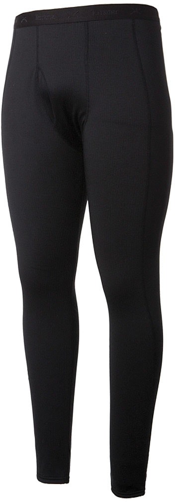 Мужские брюки из экологически чистого флиса Terramar Ecolator черного цвета - Маленькие 10290₽