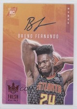 2019 Panini Court Kings Fresh Paint Ruby 74/99 Bruno Fernando #FP-BFR Auto 06wv