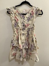 GAP x LSF Love Shack Fancy Girls Floral Mini Dress Large