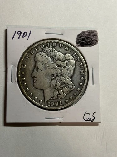 1901-P Morgan Silver Dollar $1 VF Detail Better Date