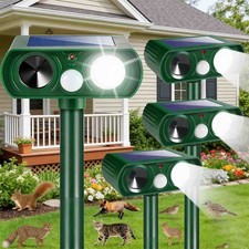 2026 Solar Ultrasonic Animal Repellent Outdoo...