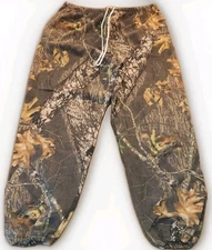 Vintage Jerzees Outdoors Camo Sweatpants Mens XL Realtree Mossy Oak Baggy