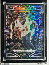 Will Anderson RC Obsidian Black 2023 Panini Rookie Card SP Houston Texans #141