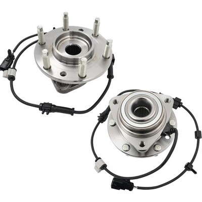 For Chevy Trailblazer 2002-2009 Front Pair Set of 2 Wheel Hub Bearings Assembly