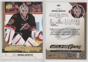 2017-18 Upper Deck Young Guns High Gloss /10 Alex Nedeljkovic #461 Rookie RC