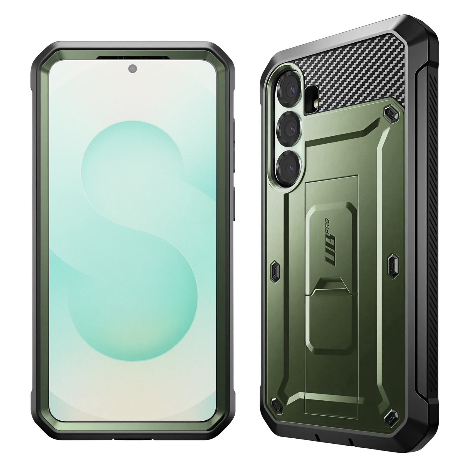 Coque Intégrale pour Galaxy S25 Supcase Support Béquille Antichoc Protection Intégrale