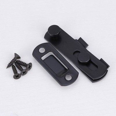  2 Stück Edelstahl Rostfreie Tür Hasp Riegel Tor Riegel Riegel Sicherheit