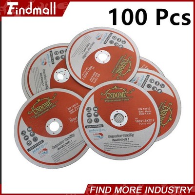 Findmall 100Pcs 7''x1/16''x7/8'' Cut-off Wheel Metal & Stainless Steel Cutting Disc
