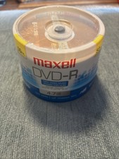 MAXELL DVD-R 4.7GB 120 MIN 16X 50 Pack  NEW  SEALED  N3 