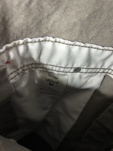 RW Rugged Wear Mens Medium Grey Duck Canvas Bib Overalls Unlined - Picture 7 of 7