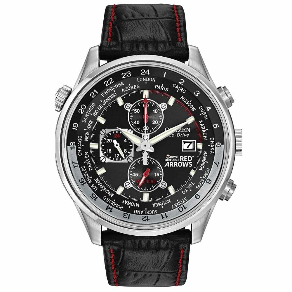 casio red arrows watch