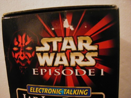 Star Wars Jar Jar Binks Electronic 12" action figure (Episode 1) 1999 Hasbro - Picture 2 of 2