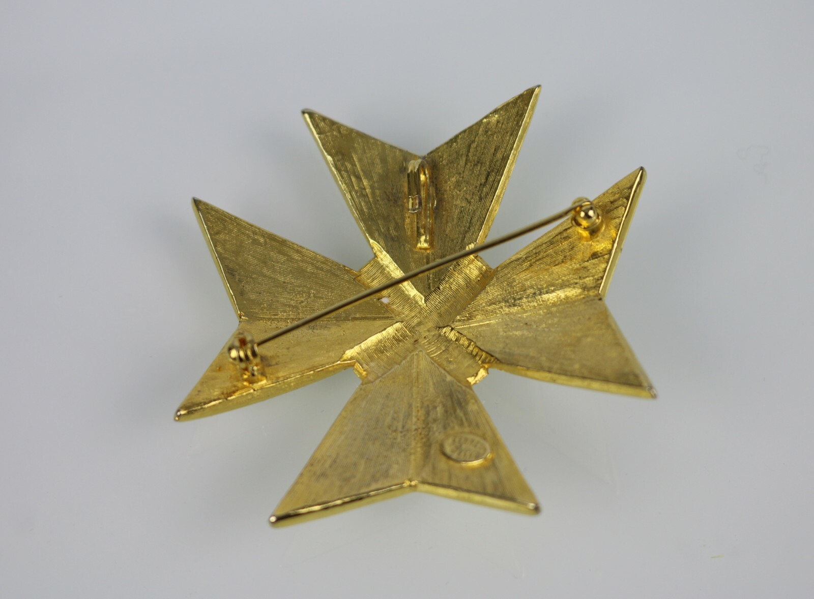 Vintage KJL Kenneth Jay Lane KJL Maltese Cross Pi… - image 5